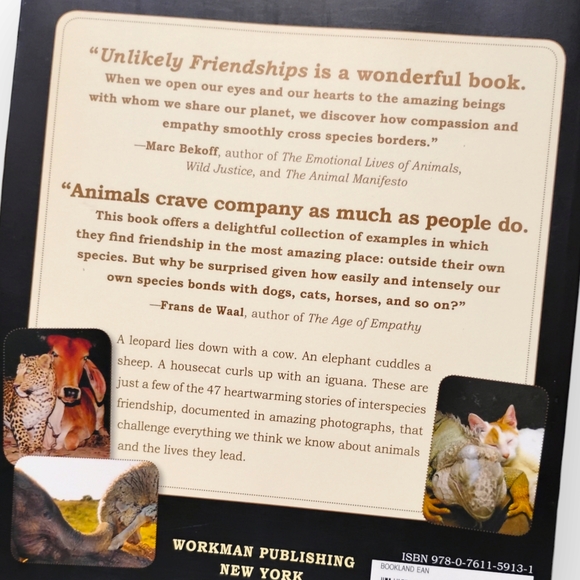 Unlikely Friendships - 47 Remarkable Friendships from the Animal Kingdom Book - Picture 5 of 7